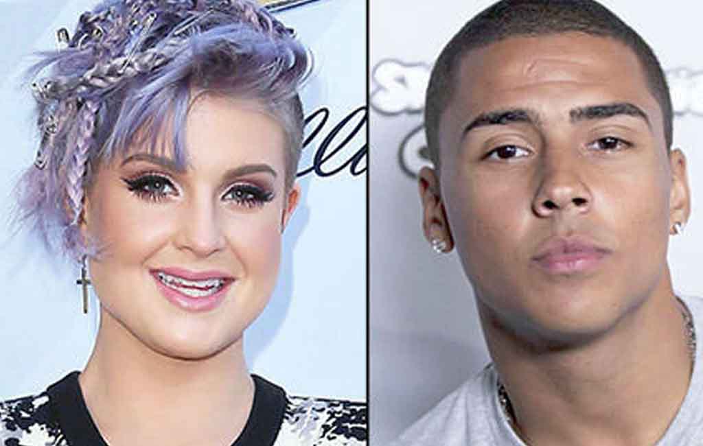 Quincy Brown and Kelly Osbourne 