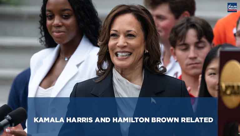 Kamala Harris and Hamilton Brown Related