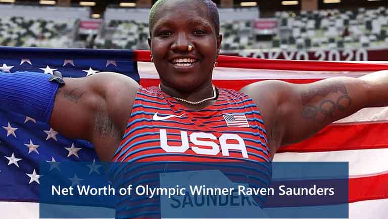 Net worth of Raven Saunders in 2024